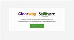 Desktop Screenshot of clearwaycarfinance.co.uk
